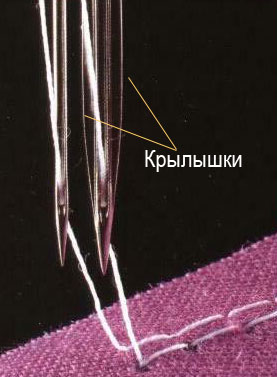 Игла с крылышками